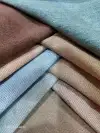 Plain high-end colored cotton and linen blackout curtains details Picture